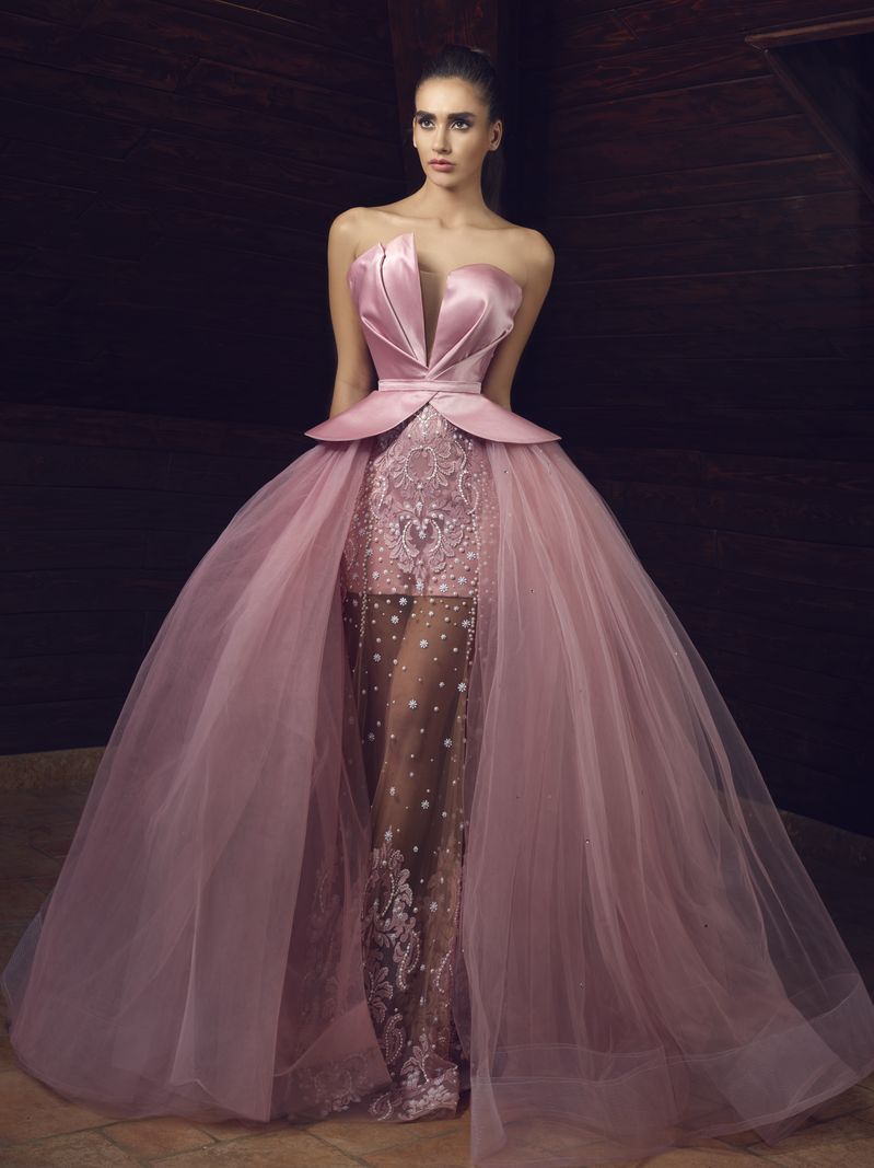 couture evening wear